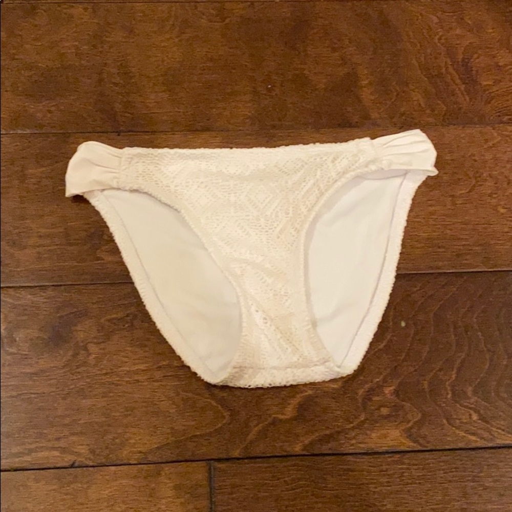 Mossimo White Bikini Bottoms